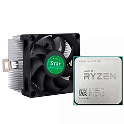 Processador AMD Ryzen 5 1600 Pro Socket AM4 / 3.6GHz / 19MB - OEM