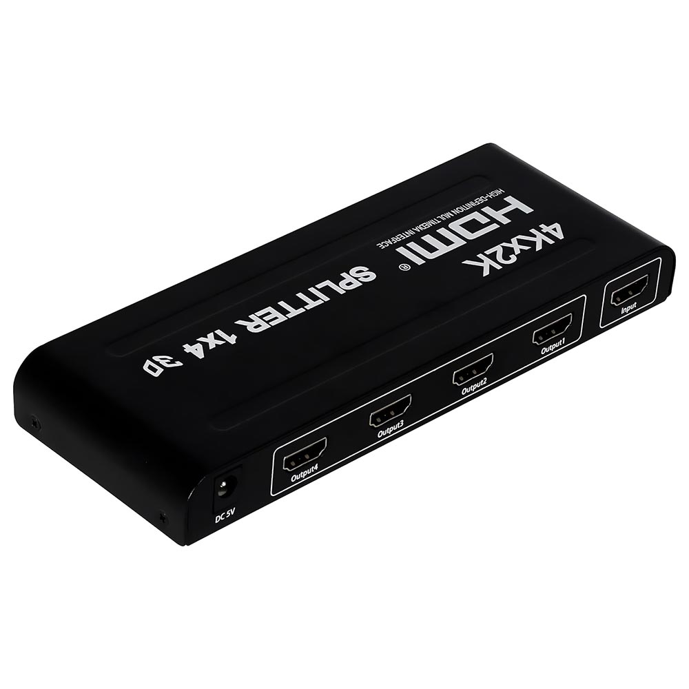 Hub Splitter 4 Portas HDMI 1x4 UHD 4K / 2K / 3D