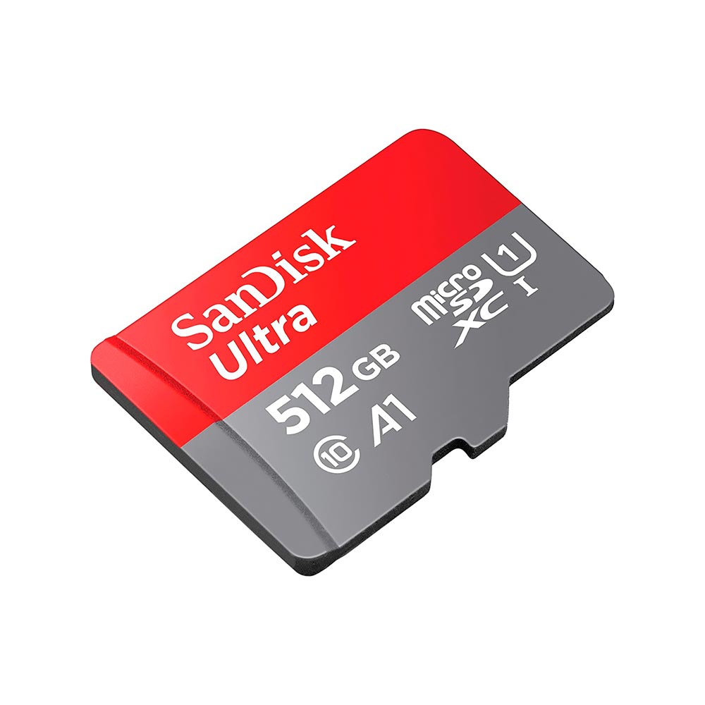 Cartão de Memória Micro SD Sandisk Ultra 512GB Classe 10 A1 U1