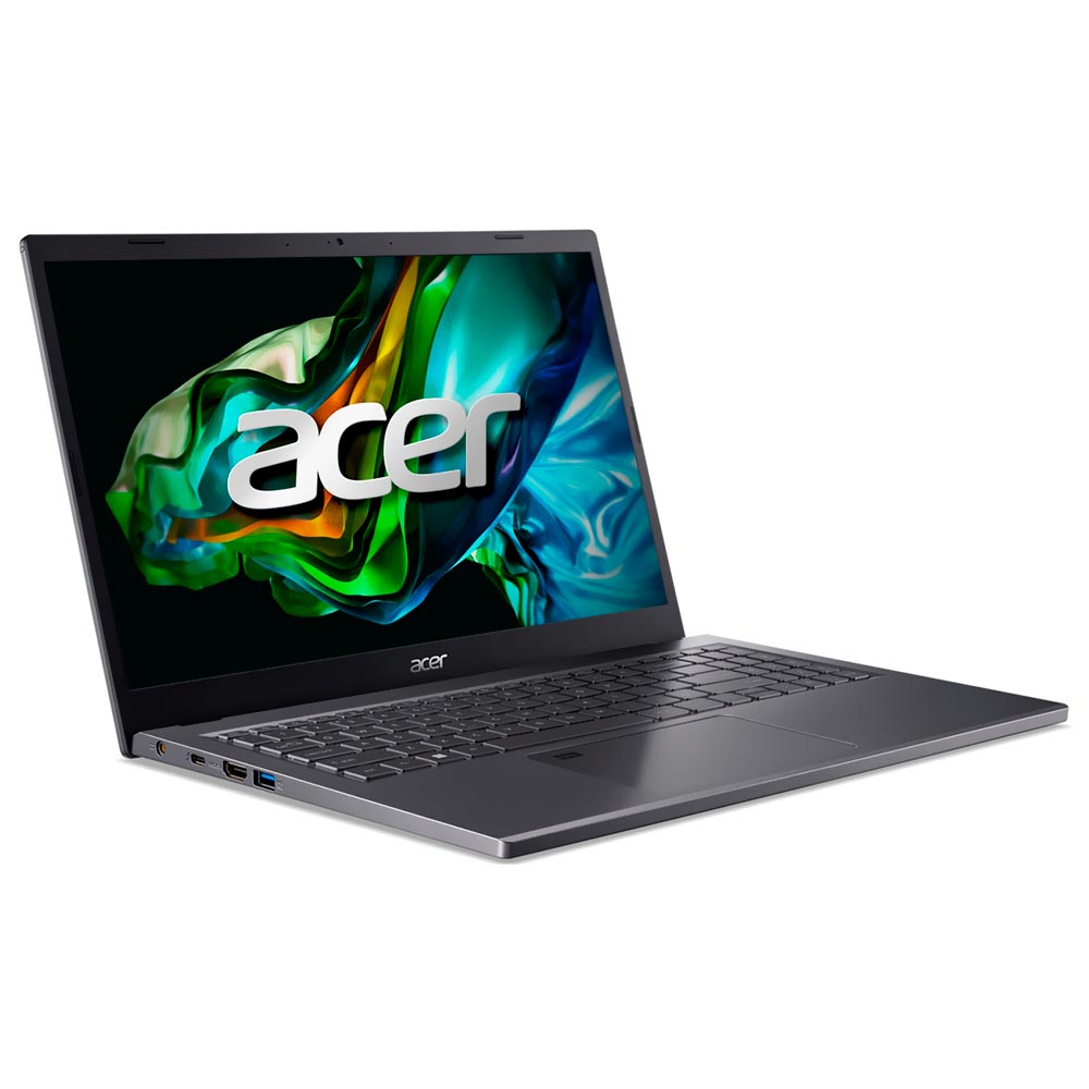 Notebook Acer Aspire 5 A515-58M-78JL Intel Core i7 1355U Tela Full HD 15.6" / 16GB de RAM / 512GB SSD - Steel Cinza (Inglês)