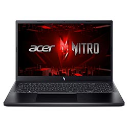 Notebook Gamer Acer Nitro V 15 ANV15-51-55SJ Intel Core i5 13420H Tela Full HD 15.6" / 16GB de RAM / 512GB SSD / GeForce RTX2050 4GB - Obsidian Preto (Inglês)
