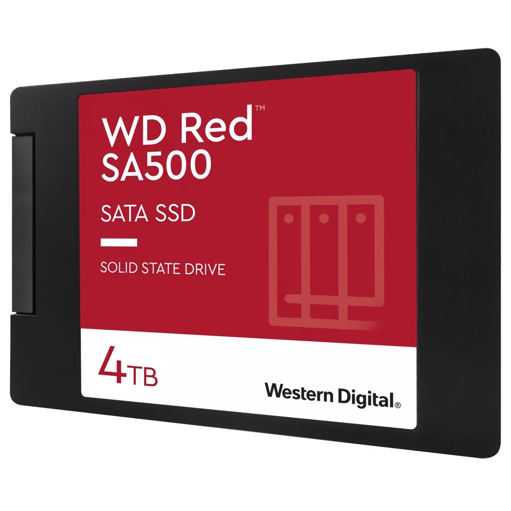 SSD Western Digital 4TB Red SA500 2.5" SATA 3 - WDS400T2R0A