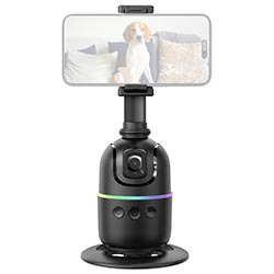 Estabilizador Gimbal Ecopower EP-T204 Escritório Auto Face Tracking 360° - Preto