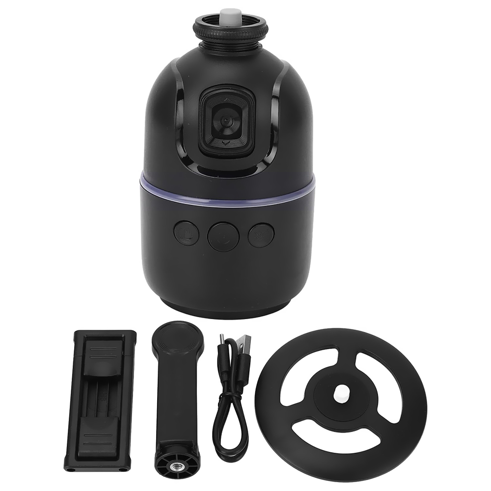 Estabilizador Gimbal Ecopower EP-T204 Escritório Auto Face Tracking 360° - Preto