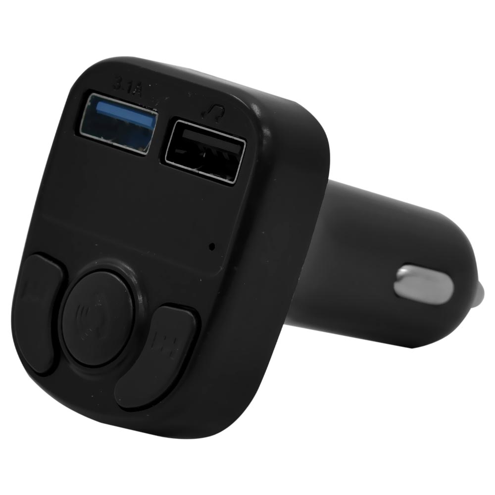 Transmissor Digital para Carro Satellite A-MP39B FM / Bluetooth / USB / MP3 - Preto