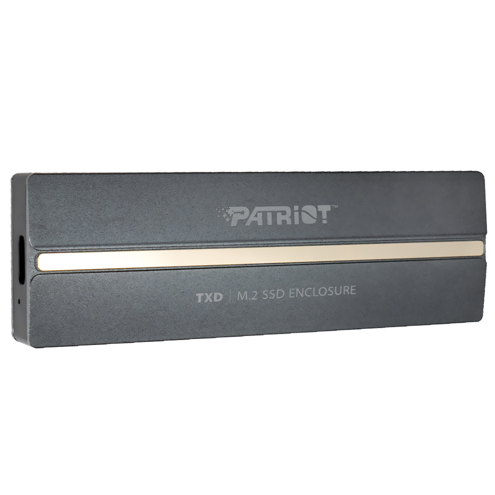 Gaveta Patriot Viper VXD PV810UPNGM SSD M.2 / USB-C - Cinza