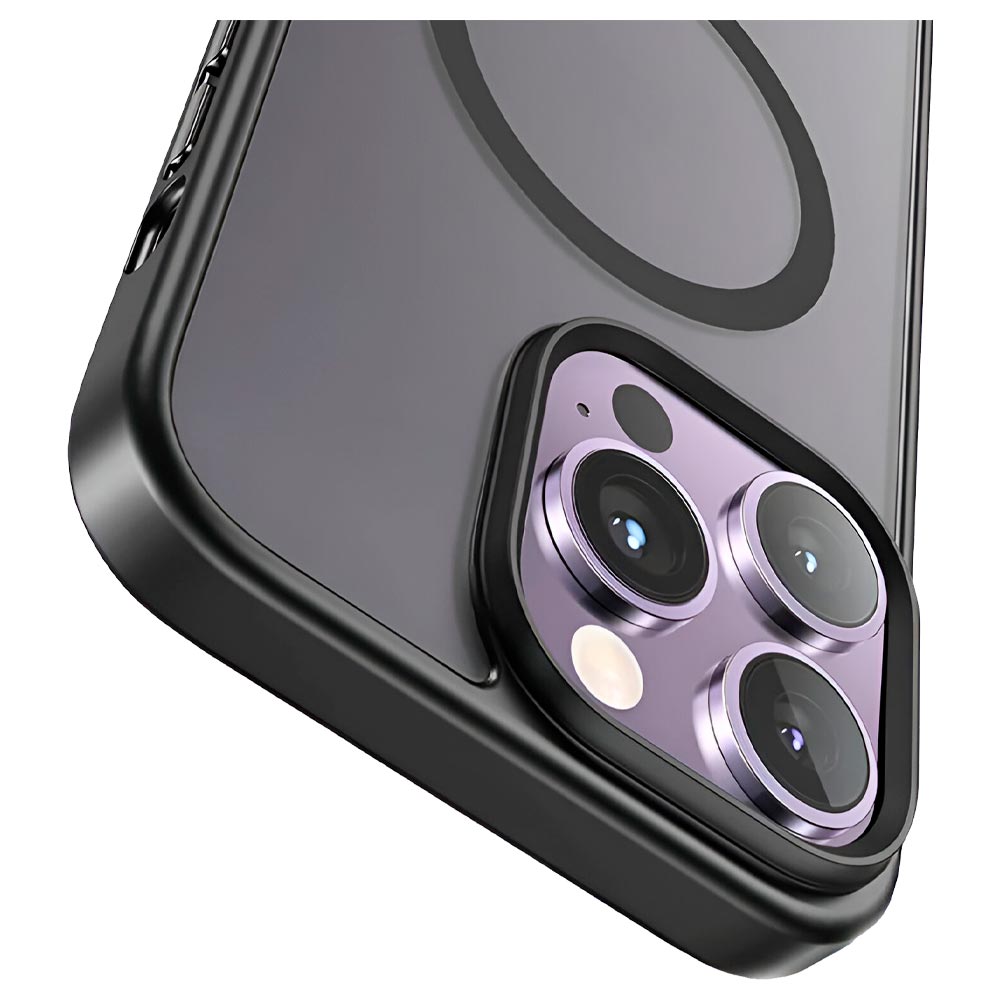 Capa Mcdodo PC-5352 para iPhone 15 Pro - Preto Transparente