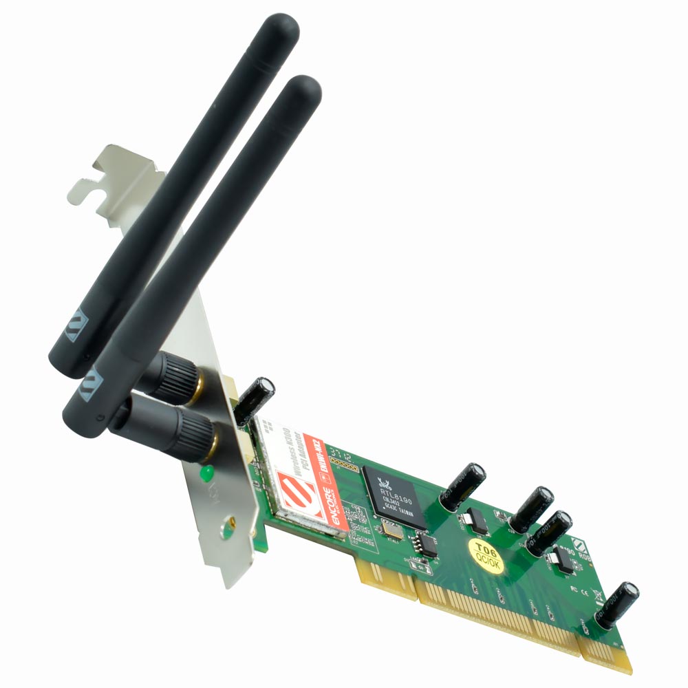 Adaptador Wifi Encore ENLWI-NX2 PCI 300Mbps - Anatel