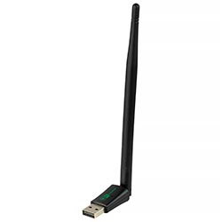 Adaptador Wi-Fi 150 Mbps USB con Antena QTA802 Quanta