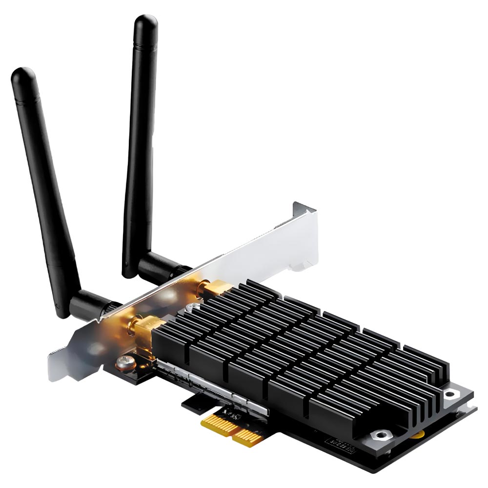 Adaptador Wifi Tp-Link Archer T6E PCI Express Dual Band / 2.4GHz / 5GHz - 1300Mbps