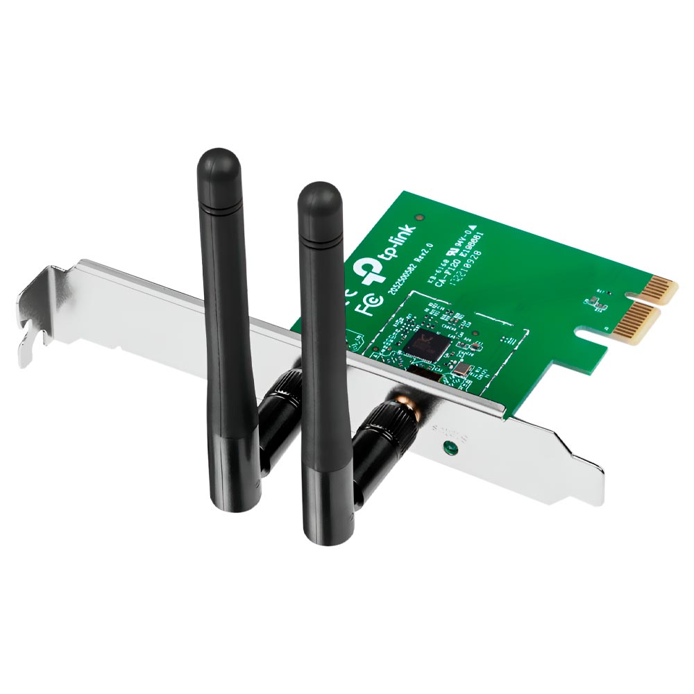 Adaptador Wifi Tp-Link Low Profile TL-WN881ND PCI Express / 2.4GHz - 300Mbps