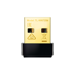 Adaptador Wifi Tp-Link TL-WN725N USB / 2.4GHz - 150Mps
