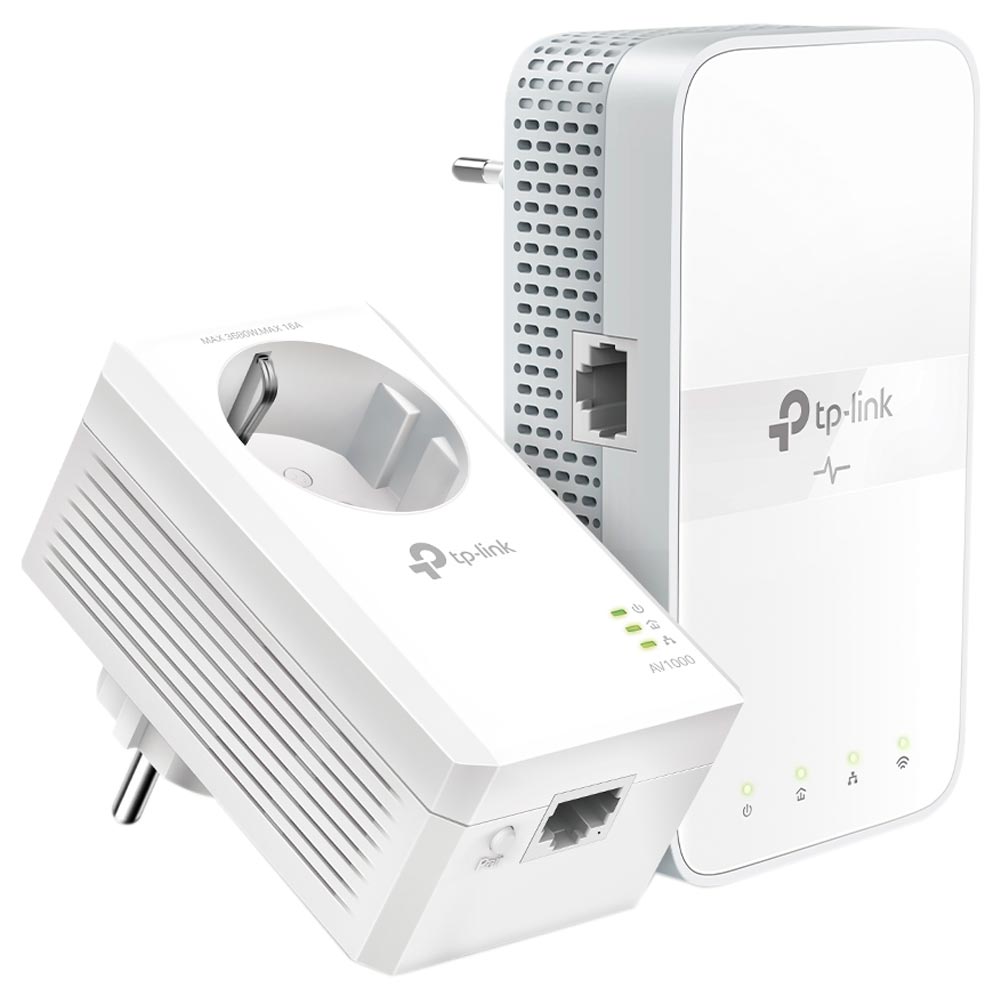 Extensor de Rede Tp-link TL-WPA7617 Kit Powerline AC1200