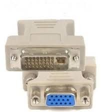 Adaptador Dvi Macho / Vga Femea