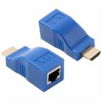 Adaptador Extender HDMI / RJ45 - 30M Adaptador Extender HDMI / RJ45 - 30M