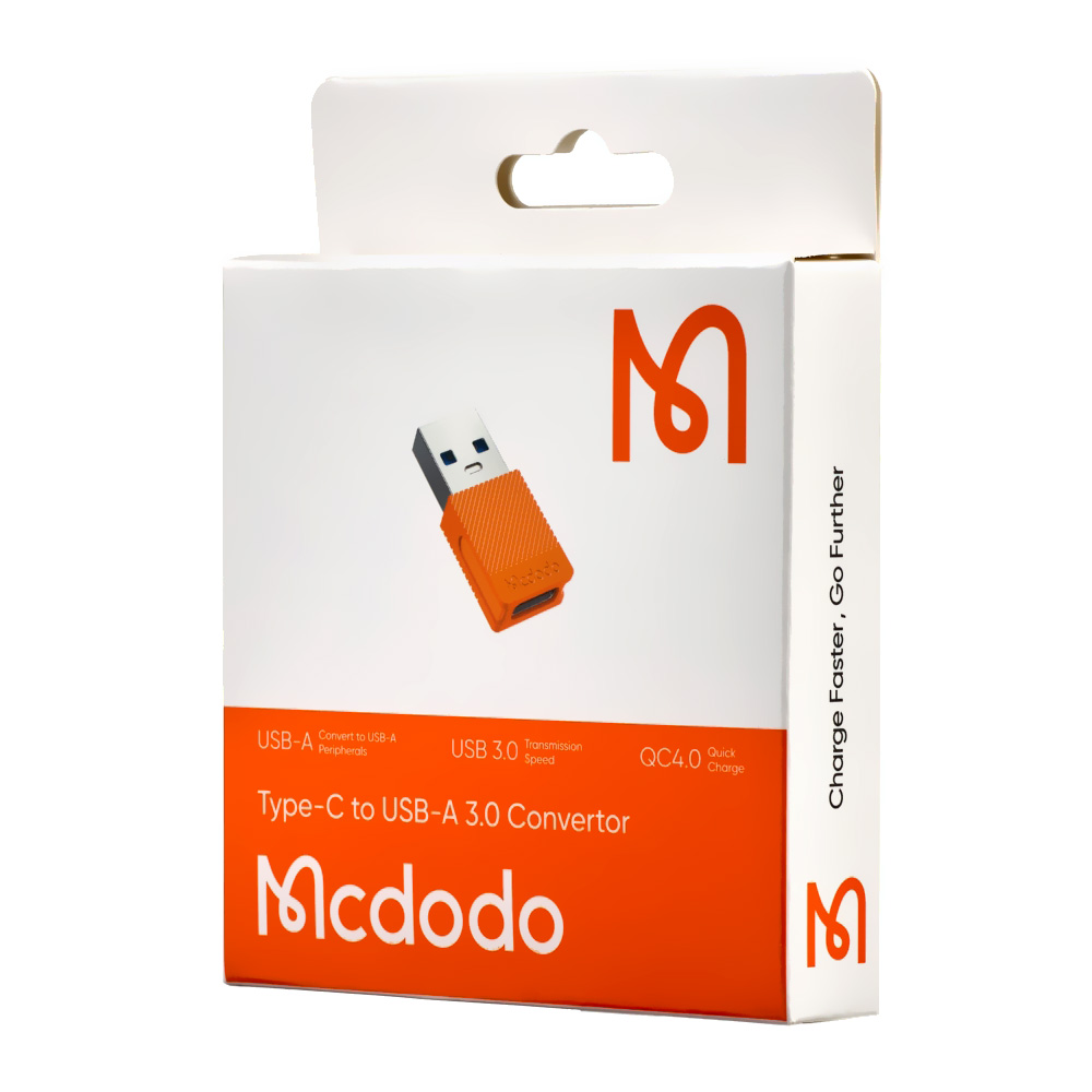 Adaptador Mcdodo OT-6550 Type-C Fêmea A USB 3.0 Macho
