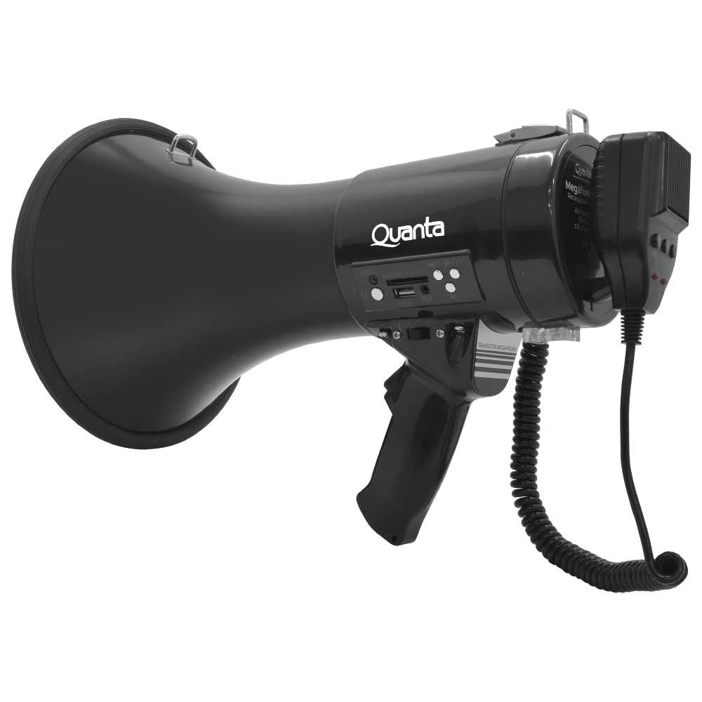 Megafone Quanta QTMER250 / 250W - Preto