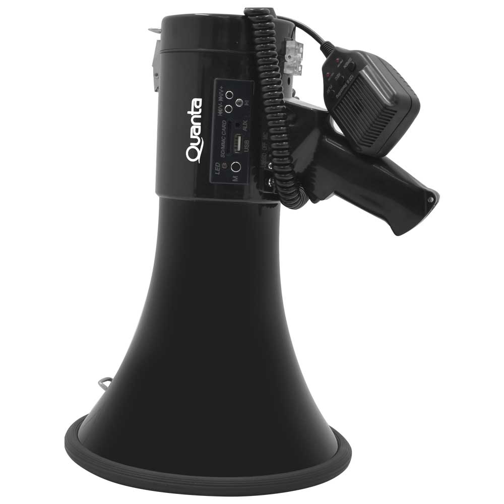 Megafone Quanta QTMER250 / 250W - Preto