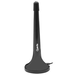 Antena para TV Digital Quanta QTANT0260 Interno / VHF / UHF - Preto