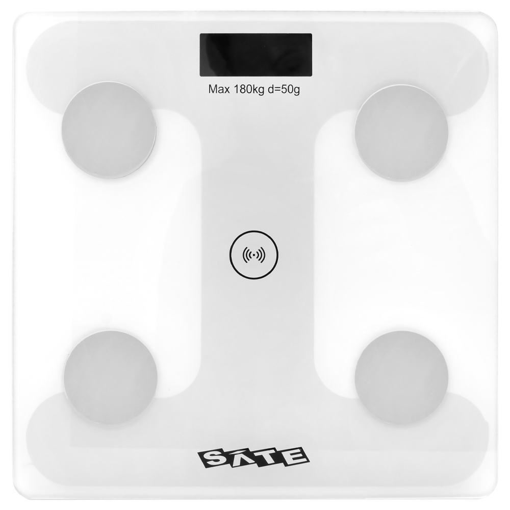 Balança Digital Satellite A-WS8812 Bluetooth / Preto - 180KG