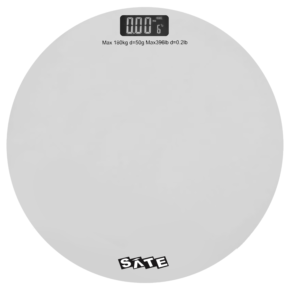 Balança Digital Satellite A-WS8822 Branco - 180KG