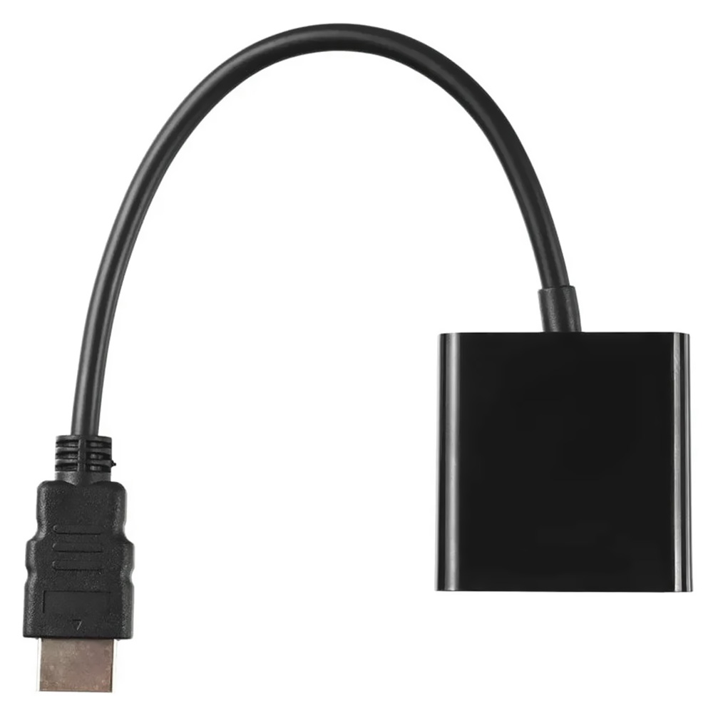 Cabo Adaptador HDMI Macho para VGA Fêmea - Quanta QTHDV34 