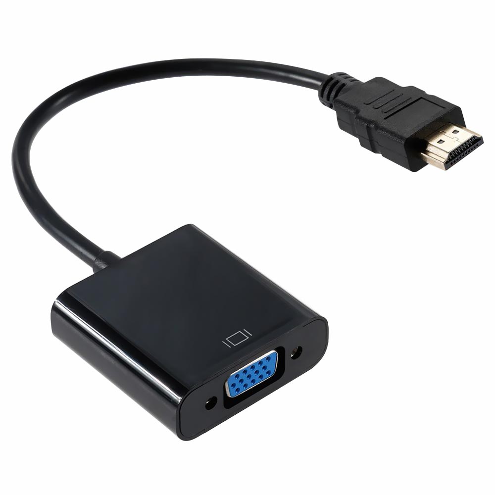 Cabo Adaptador HDMI Macho para VGA Fêmea