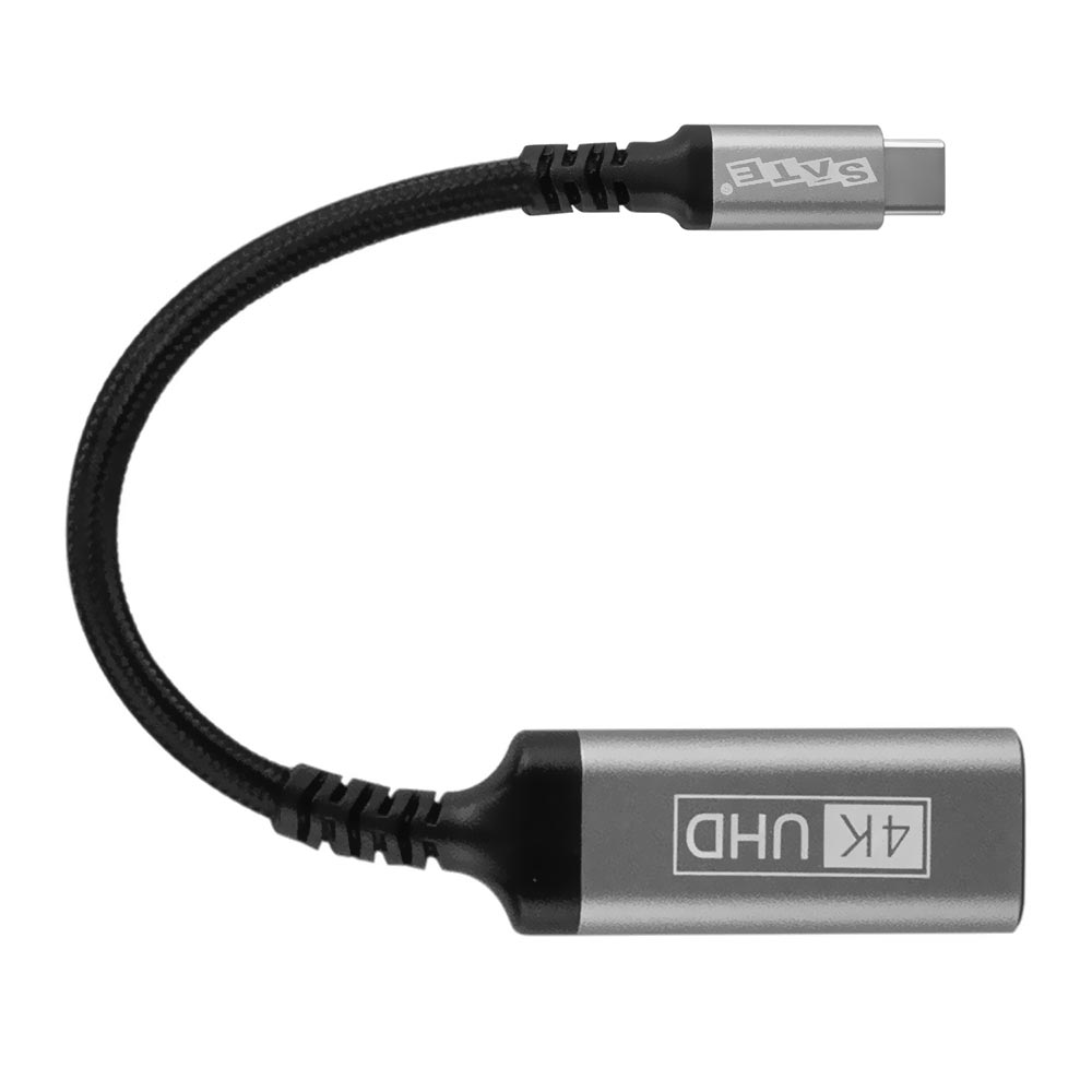 Cabo Adaptador Satellite HDTV USB-C para HDMI Fêmea 4K AL-HF1431