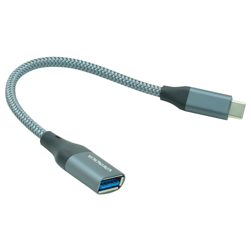 Cabo Adaptador USB-C Macho para USB 3.0 Fêmea Satellite AL-110