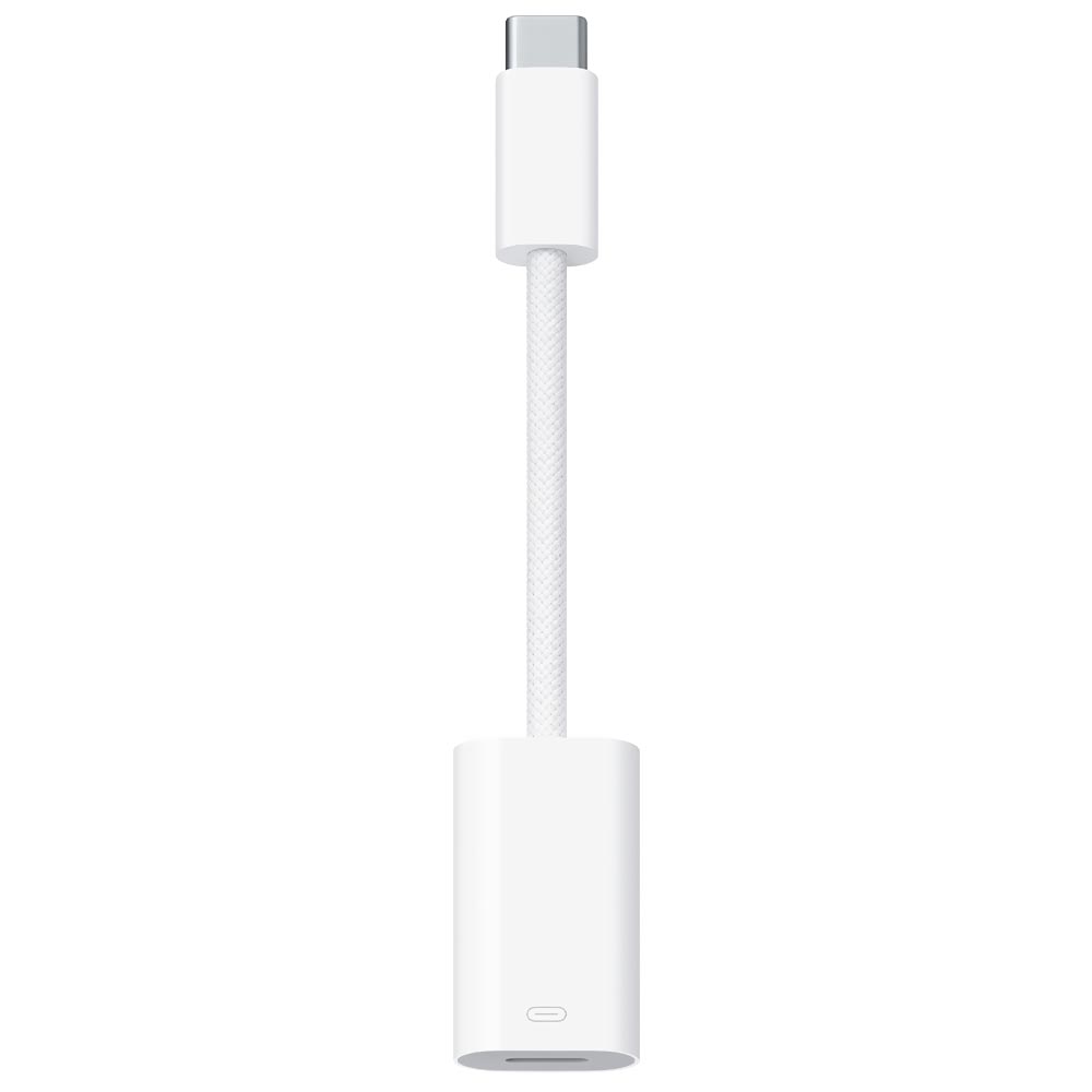 Cabo Adaptador USB-C para Lightning - Branco Apple MUQX3AM/A