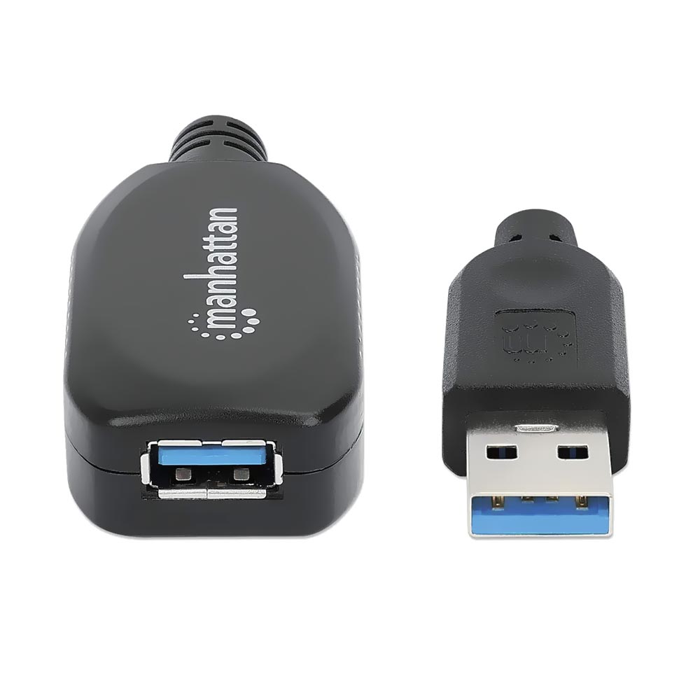 Cabo de Extensão USB para USB 3.0 Preto - 5M Manhattan Blister 150712