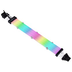 CABO EXTENDER LIAN LI PW16-8PV2 STRIMER PLUS V2  8 LIGHT GUIDE 12 PIN 320MM PRETO 