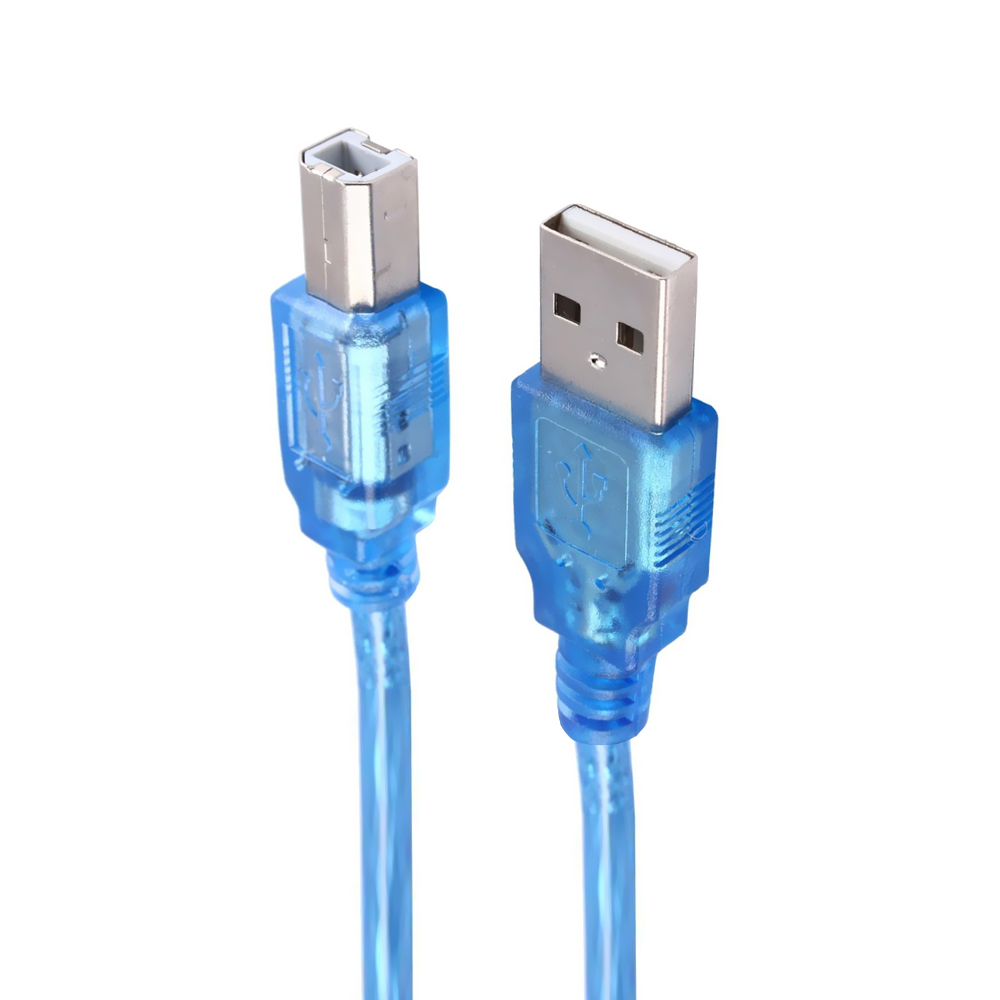 Cabo para Impressora USB 2.0 Azul - 3M (com Filtro)