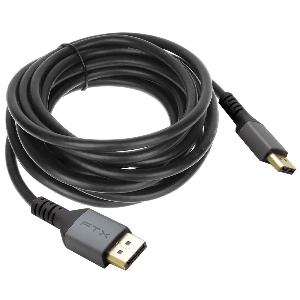 Cabo DisplayPort para DisplayPort FTX CT-AV585-P01G-SG5 - 5M