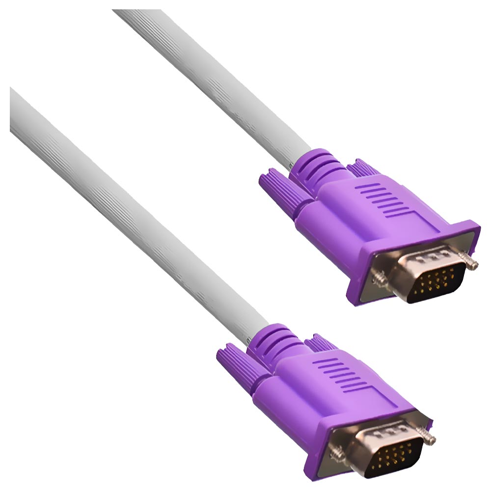 Cabo VGA para VGA - 10M Branco