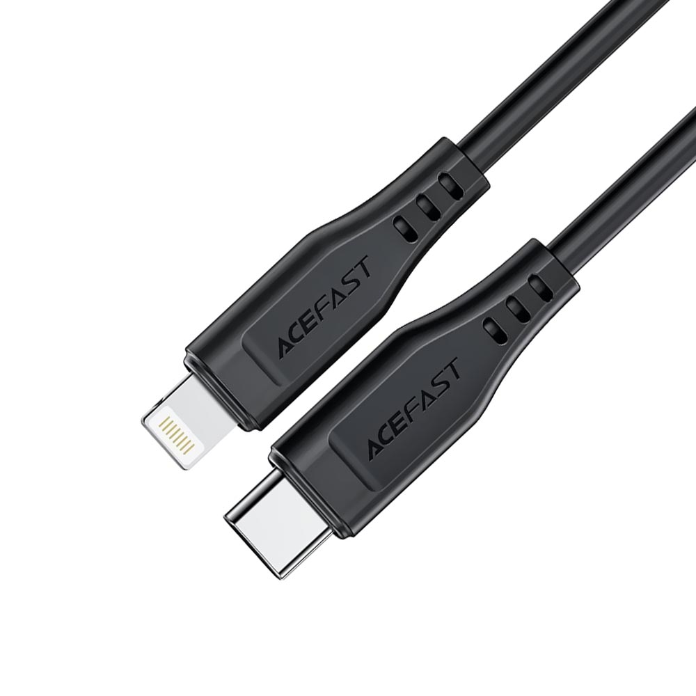 Cabo Acefast C3-01 Lightning A USB-C Macho 1.2M - Preto