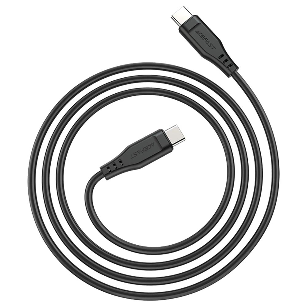 Cabo Acefast C3-03 USB-C Macho A USB-C Macho 1.2M - Preto