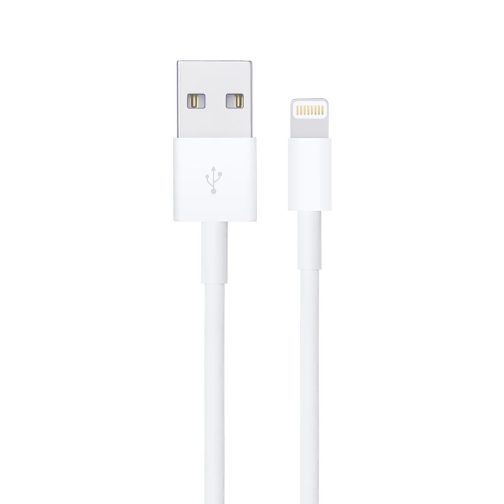 Cabo Apple Lightning A USB MD819FE/A 2M - Branco