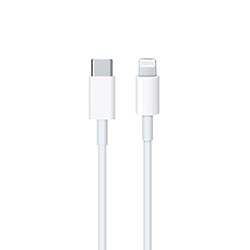 Cabo Apple USB-C Macho A Lightning MKQ42BZ/A 2M - Branco