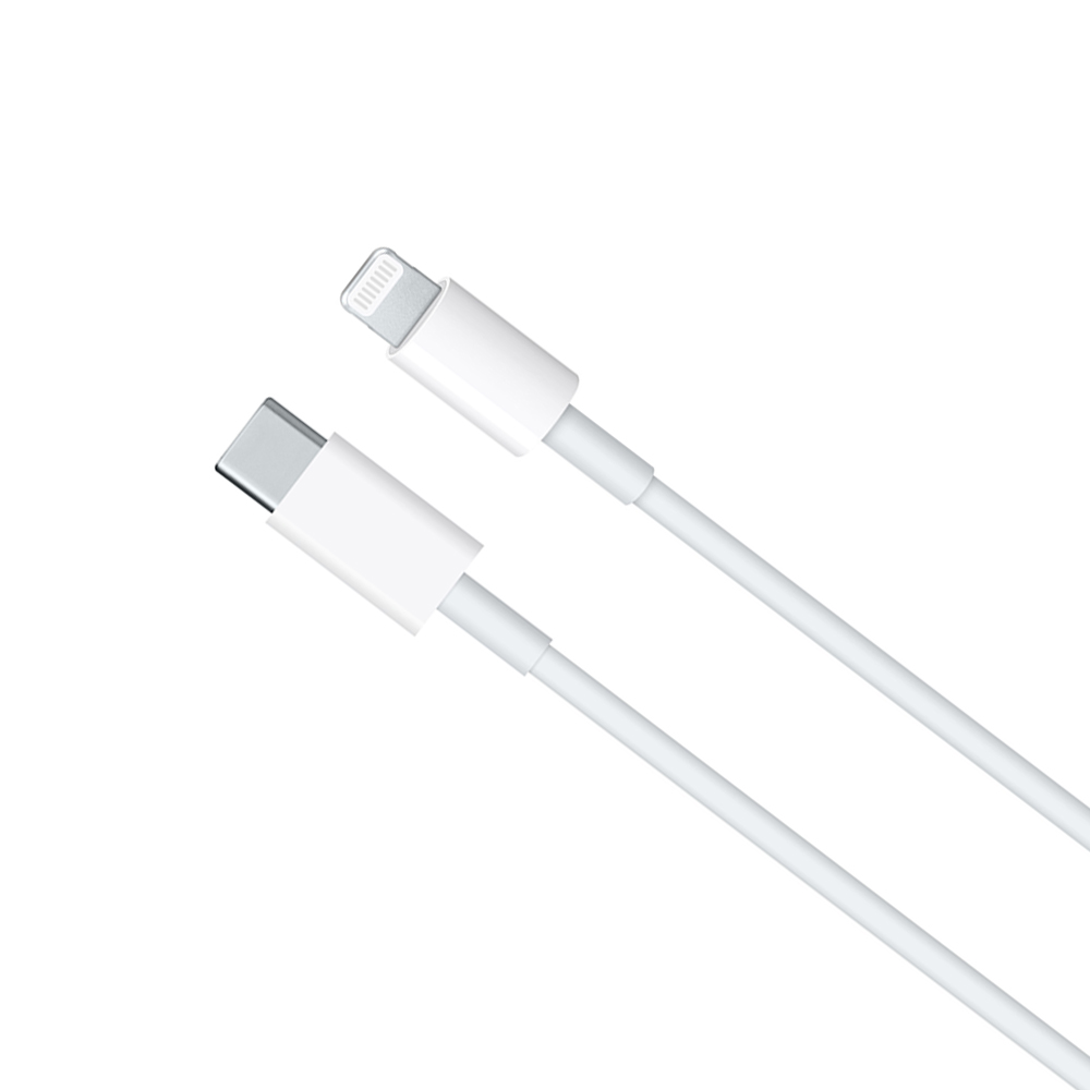 Cabo Apple USB-C Macho A Lightning MKQ42BZ/A 2M - Branco