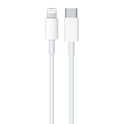 Cabo Apple USB-C Macho A Lightning MUQ93FE/A 1M - Branco