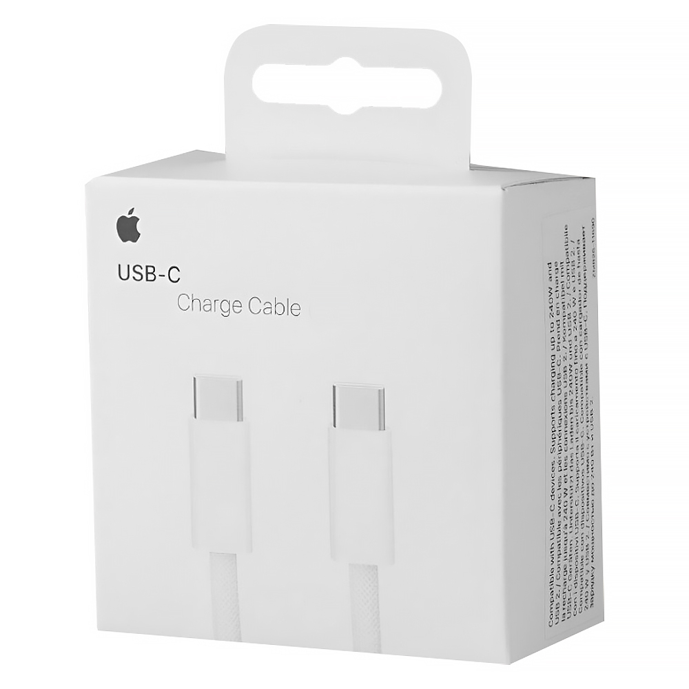 Cabo Apple USB-C Macho para USB-C MYQT3ZM/A 2M - Branco