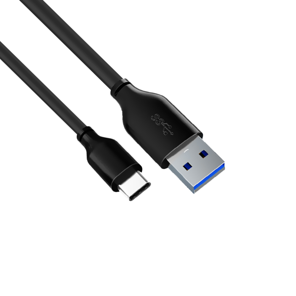 Cabo FTX USB-C Macho a USB 3.0 Macho 1M - Preto (CT-C160-U33-CMAMN-B1)