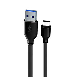 Cabo FTX USB-C Macho a USB 3.0 Macho 2M - Preto (CT-C160-U33-CMAMN-B2)