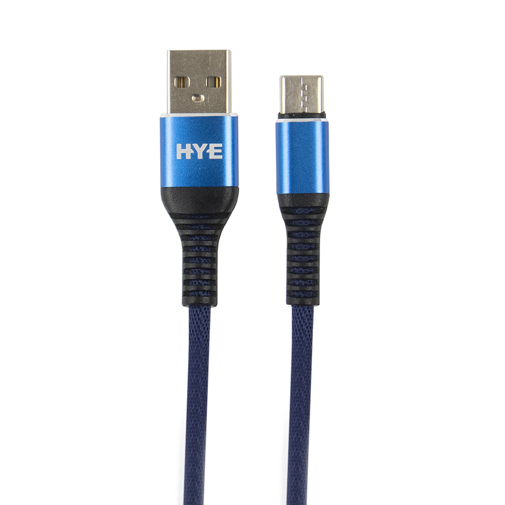 Cabo HYE HYE25BC USB-C Macho A USB Macho 1.2M - Azul