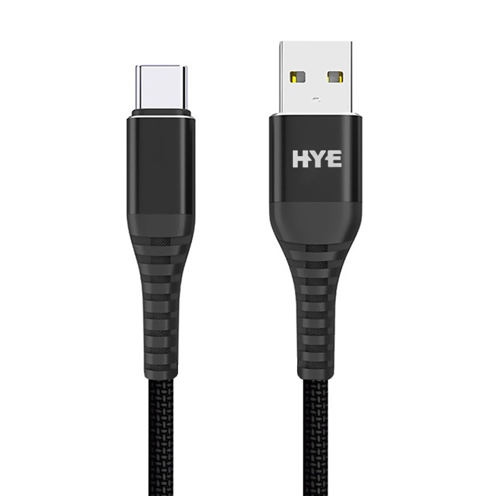 Cabo HYE HYE25C USB-C Macho A USB Macho 1.2M - Preto