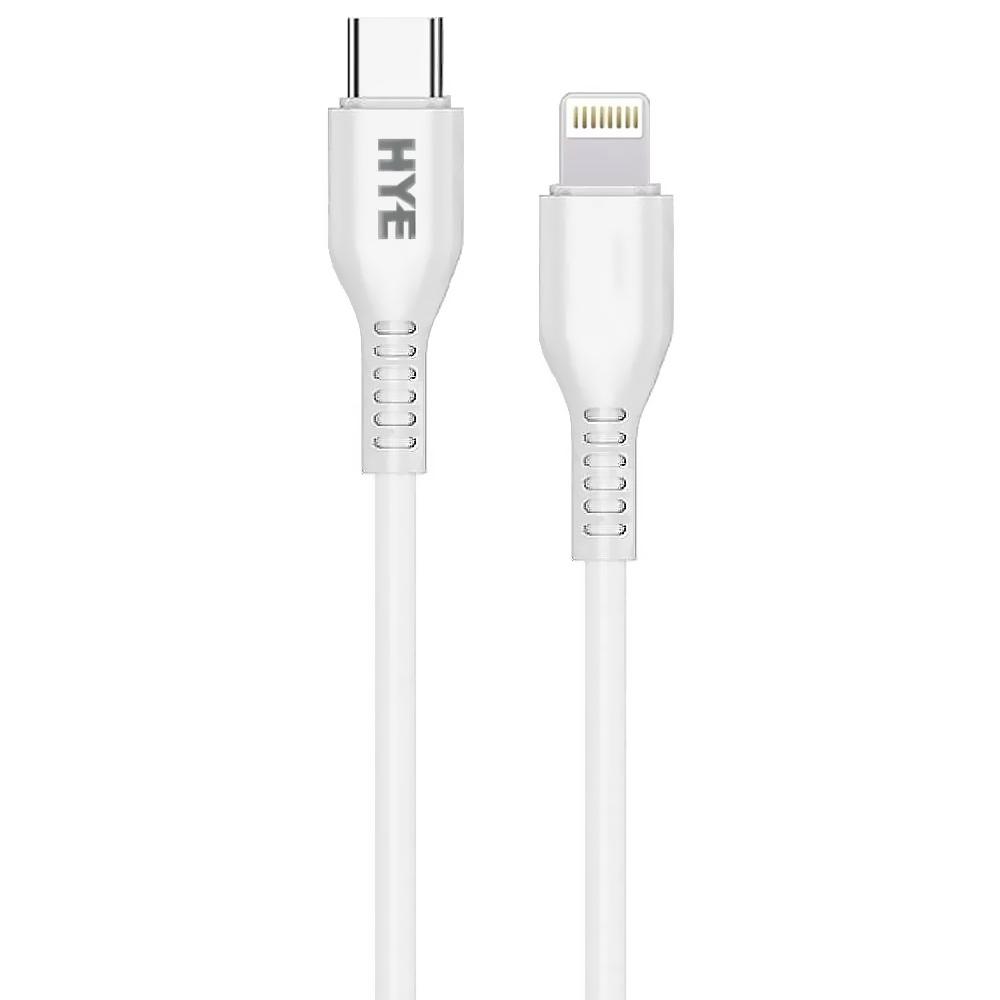 Cabo HYE HYE30L USB-C Macho A Lightning 1M - Branco