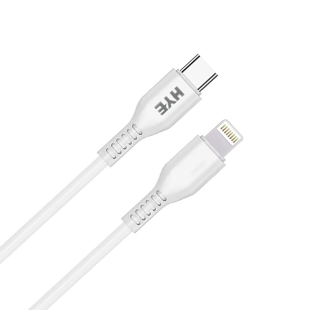 Cabo HYE HYE30L USB-C Macho A Lightning 1M - Branco