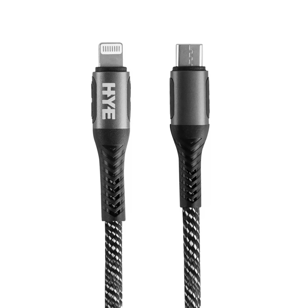 Cabo HYE HYEA5CL USB-C Macho A Lightning  20W / 1M - Preto