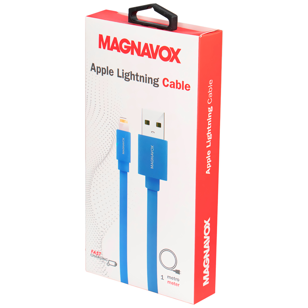 Cabo Magnavox MAC4429 Lightning A USB Macho 1M - Azul